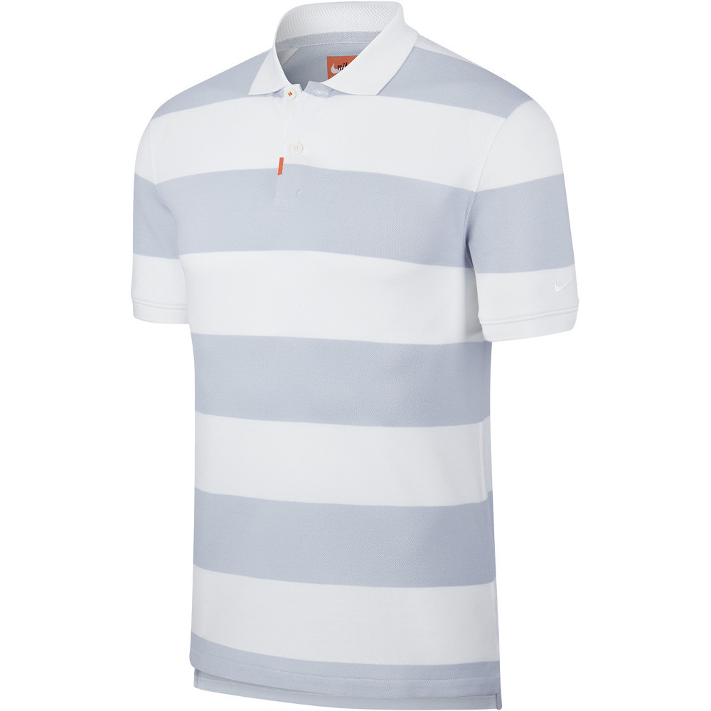 Nike Womens Golf Stripe Slim Polo Shirt M- Bust 37.5-41’