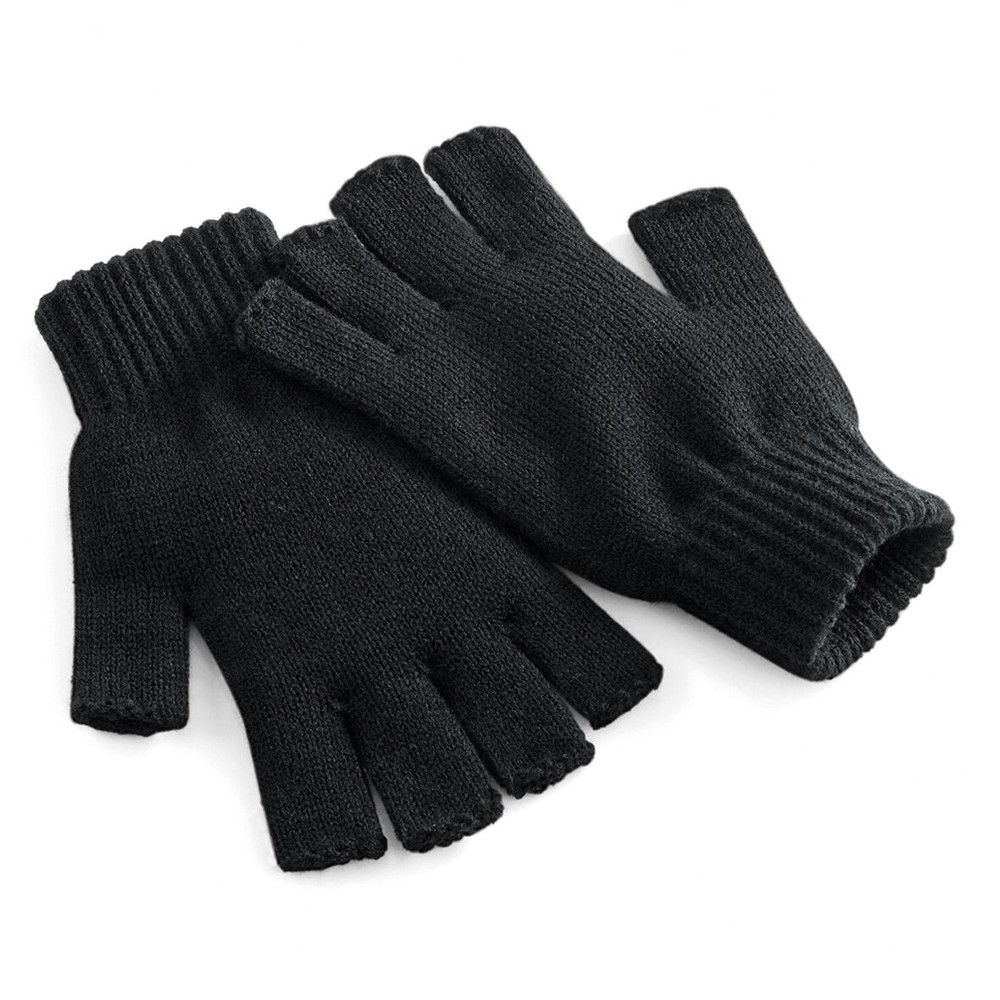 Product image of Outdoor Look Mens Netherley Fingerless Warm Thermal Winter Gloves Small / Medium