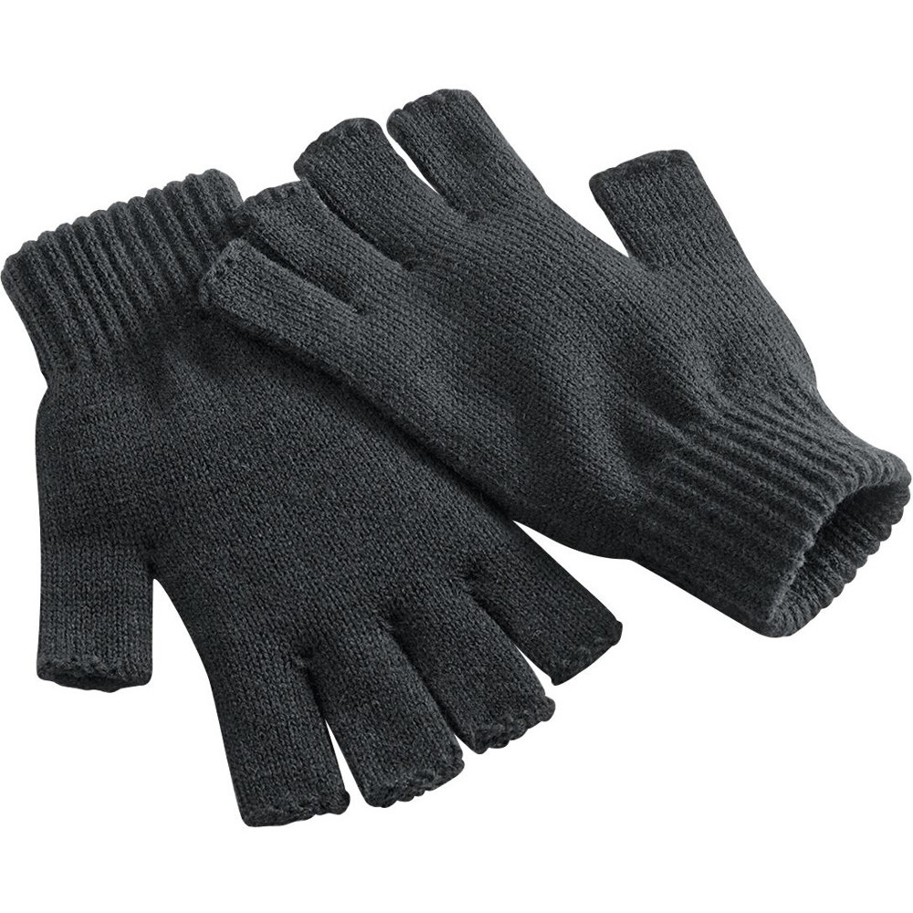 Product image of Outdoor Look Mens Netherley Fingerless Warm Thermal Winter Gloves Small / Medium
