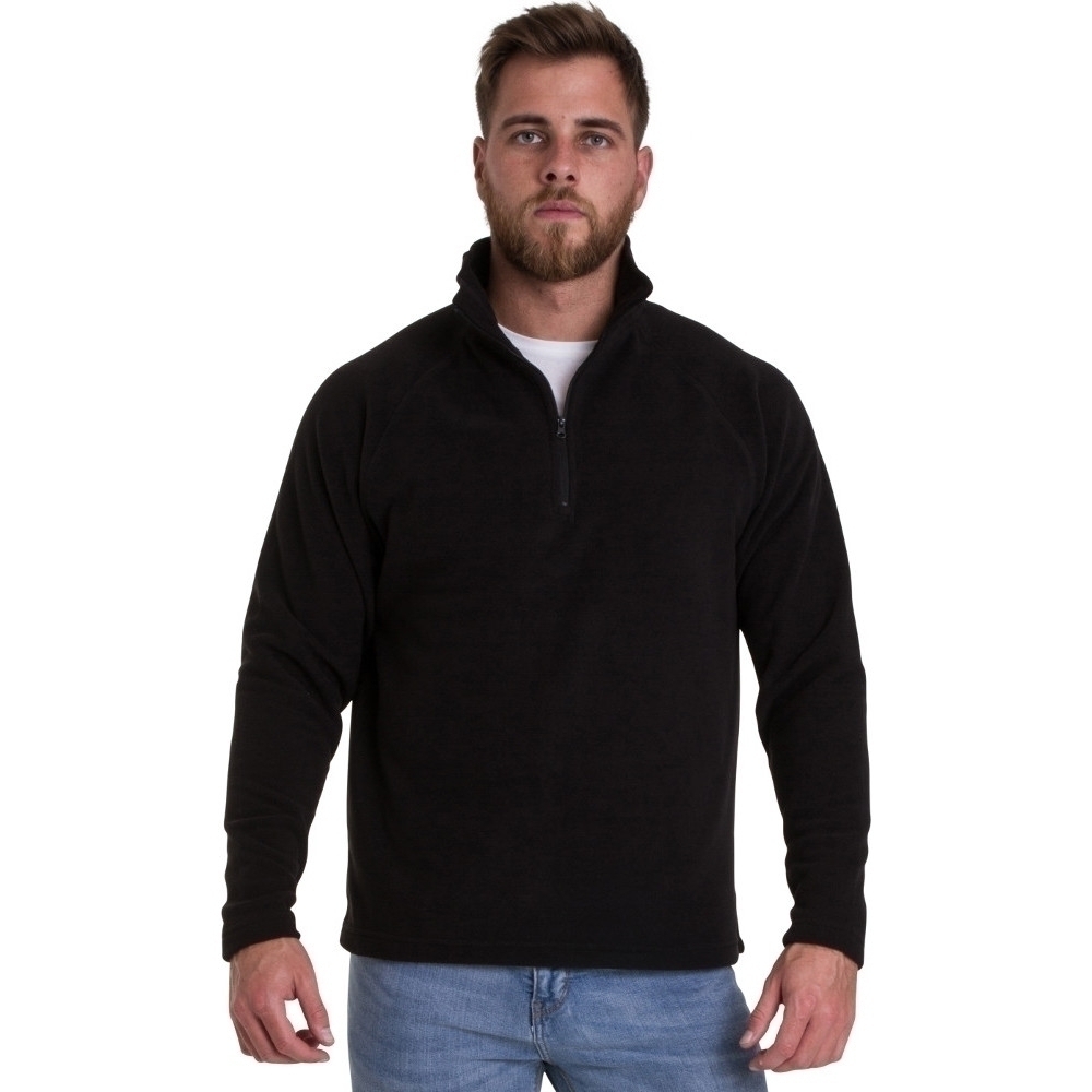 Outdoor Look Mens Stornoway Half Zip Warm Microfleece Fleece Jacket S- Chest Size 38’