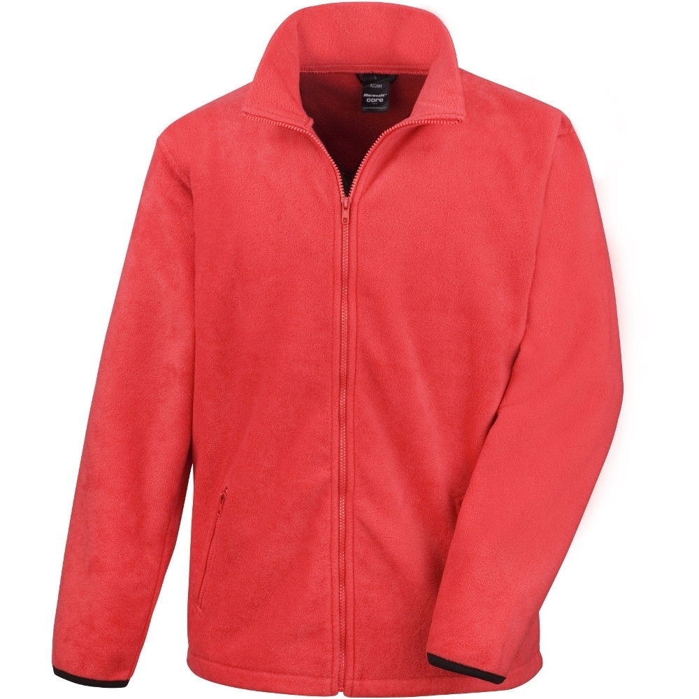 Outdoor Look Mens Ossa Core Fitted Full Zip Fleece Jacket S - Chest Size 38’