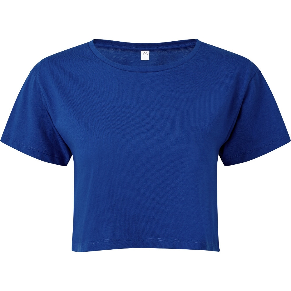 Product image of Outdoor Look Womens Short Sleeve Soft Touch Cotton Crop Top XL- UK Size 16