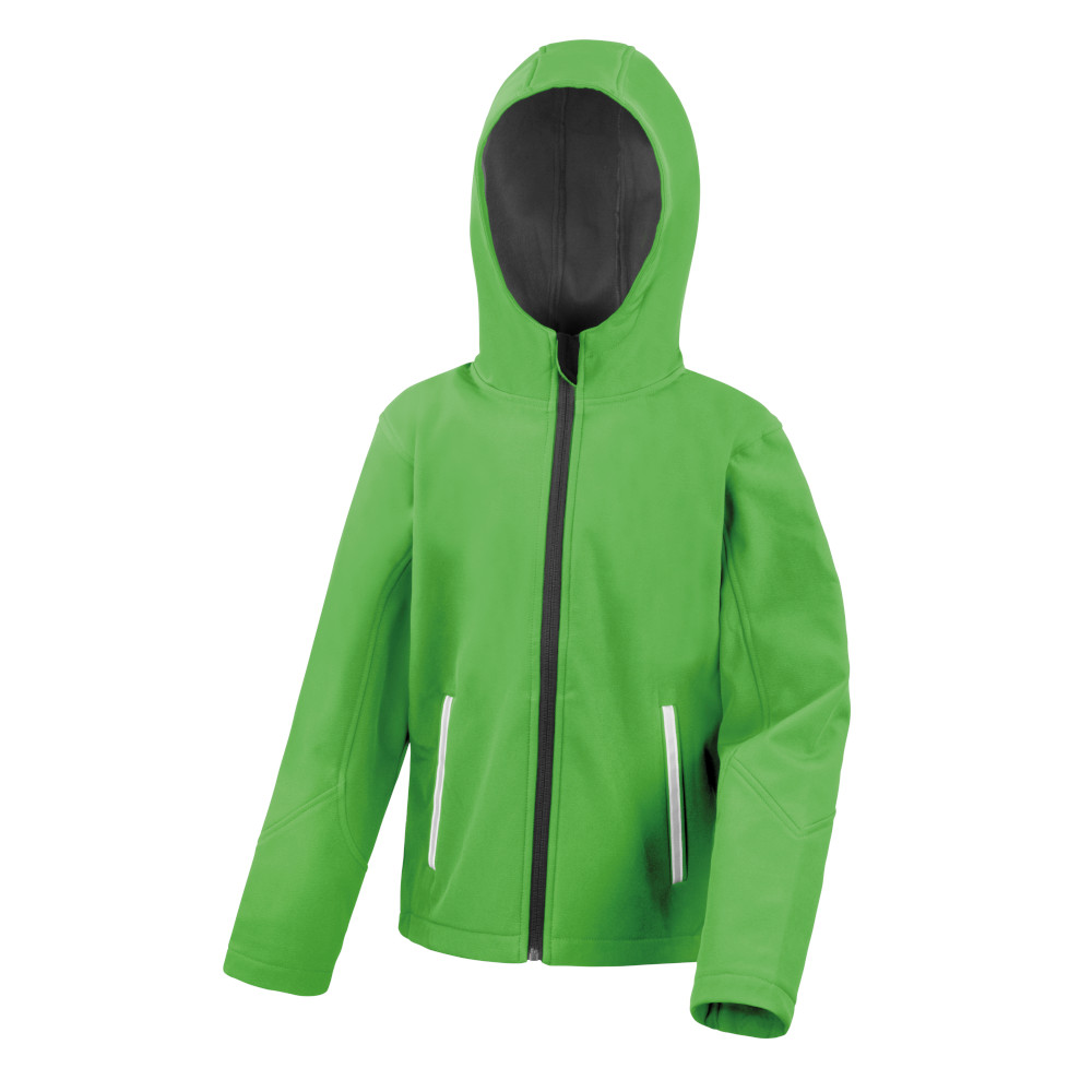 Outdoor Look Kids Core Windproof Hooded Softshell Jacket Small - Age 6/8