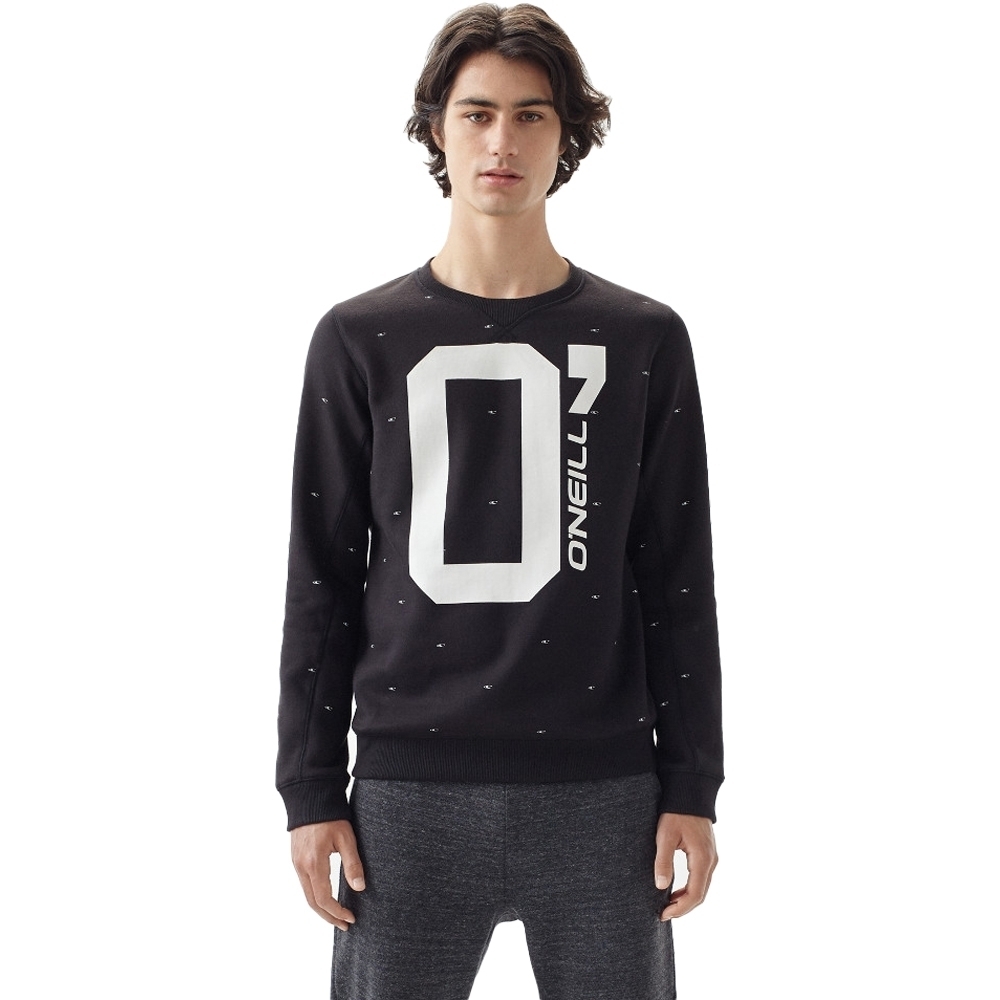 O’Neill Mens O’ Slim Fit Warm Graphic Sweatershirt Jumper L - Chest 103-107cm