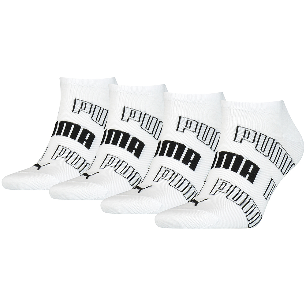 Product image of Puma Mens Sneaker 4 Pack Promo Trainer Socks UK Size 9-11