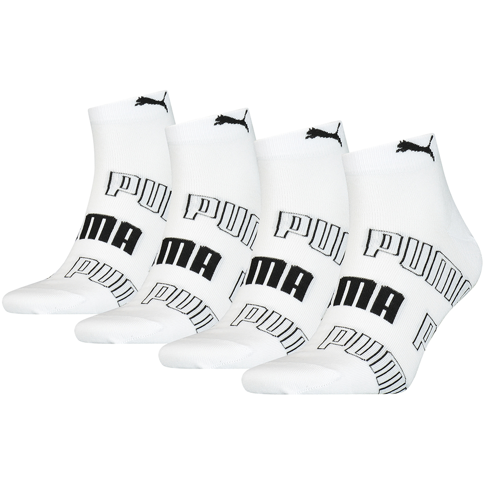 Product image of Puma Mens Quarter 4 Pack Promo Athletic Socks UK Size 9-11