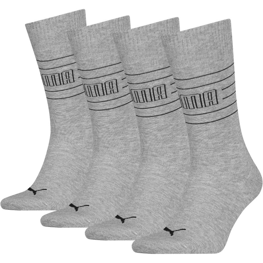 Puma Mens & Womens Promo 4 Pack Longer Length Sports Socks UK Size 9-11