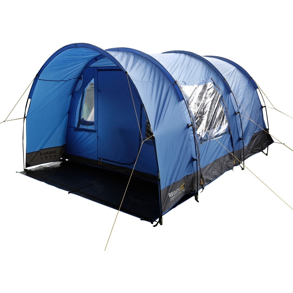 Regatta Karuna 4 Man Spacious Waterproof Dome Camping Tent One Size