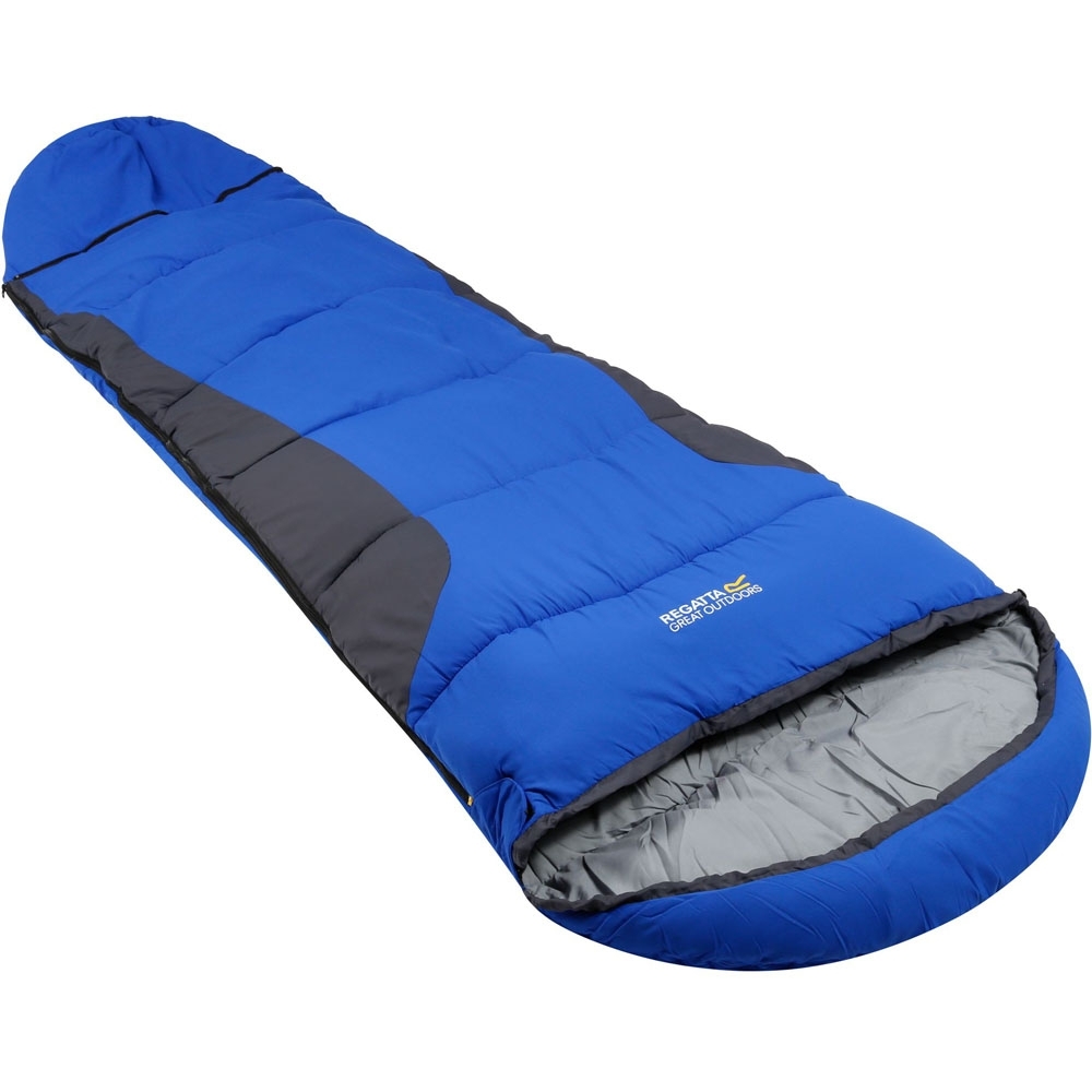 Product image of Regatta Boys & Girls Hilo Boost Insulated Mummy-Style Sleeping Bag One Size
