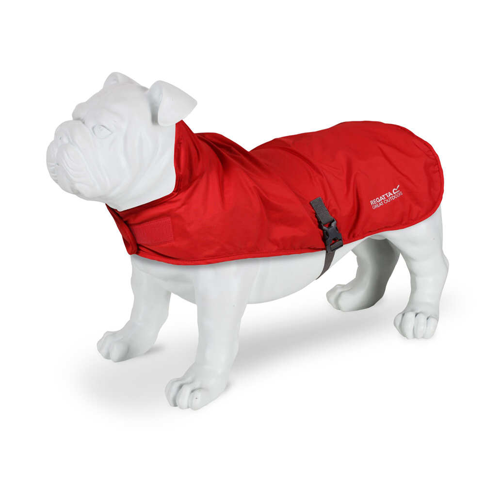 Image of Regatta Packaway Dog Coat Red, Size: M