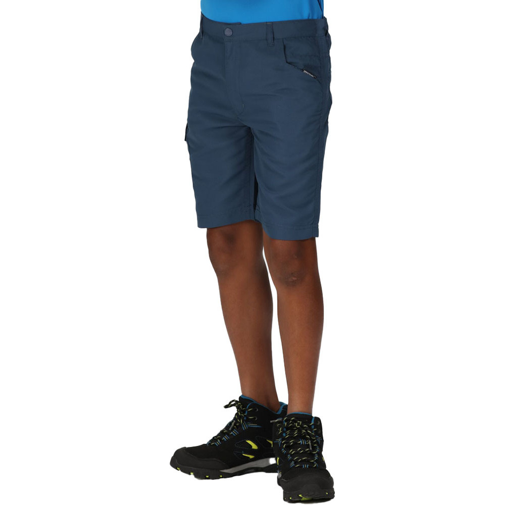 Product image of Regatta Boys Sorcer II Lightweight Polyester Shorts 14 Years - Waist 73-76cm (Height 164-170cm)