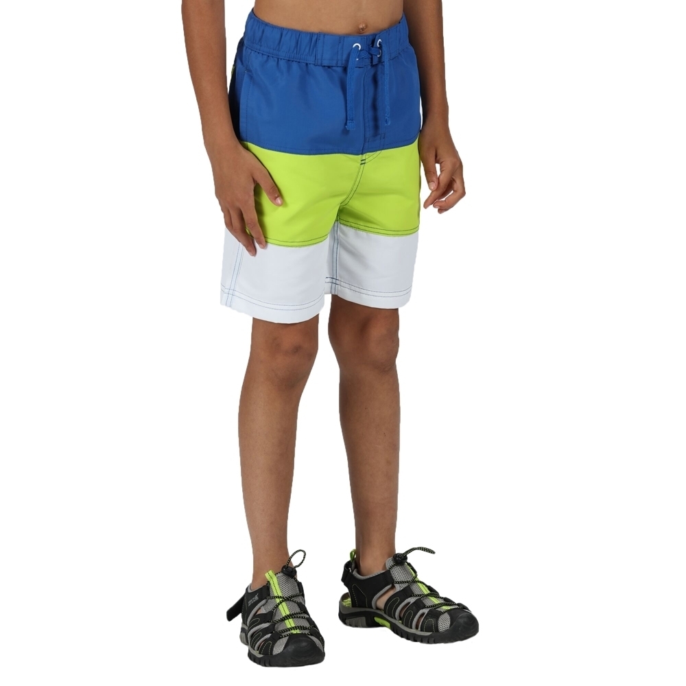 Product image of Regatta Boys Shaul III Polyester Board Swim Short 9-10 Years - Waist 61-64cm (Height 135-140cm)