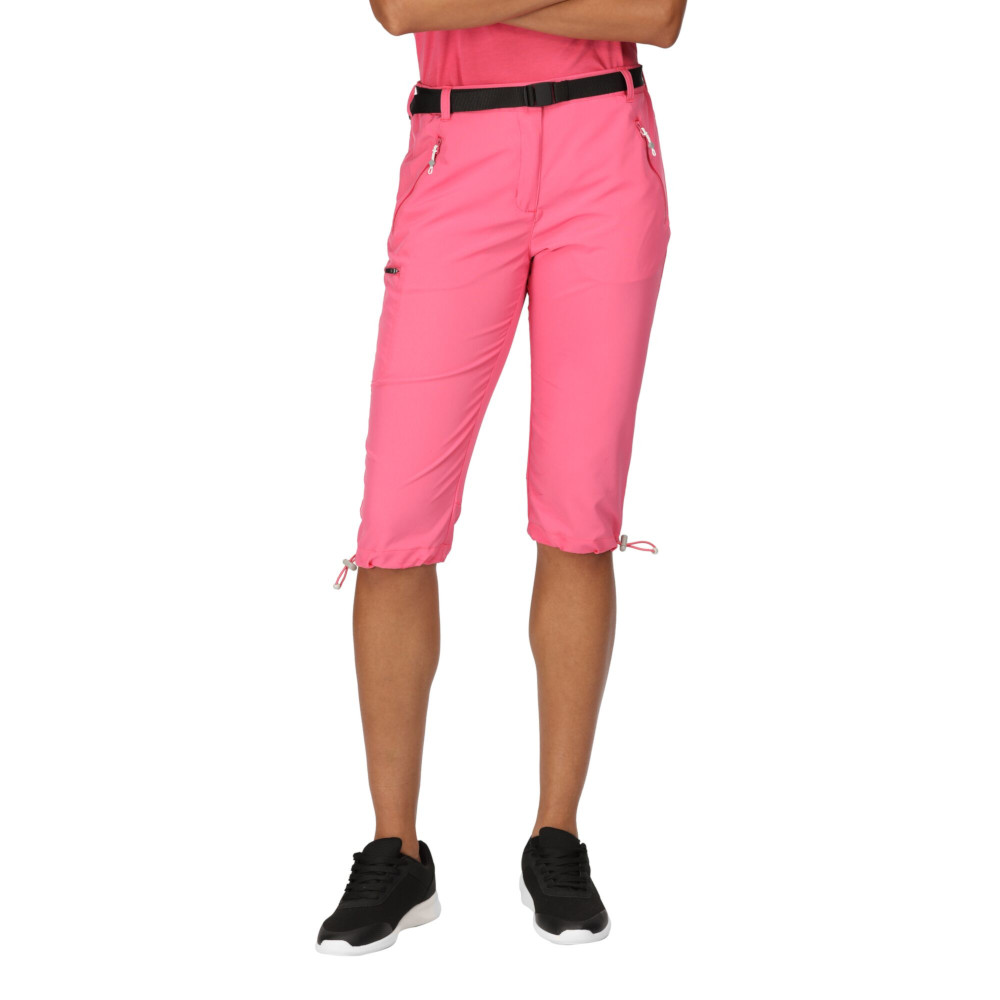Product image of Regatta Womens Xert Capri Lightweight Mid Length Shorts 10 - Waist 27', (68cm)