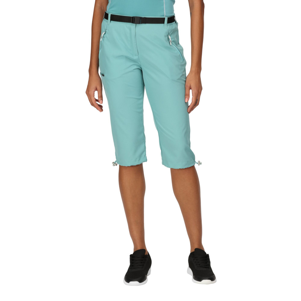 Product image of Regatta Womens Xert Capri Lightweight Mid Length Shorts 20 - Waist 38', (96cm)