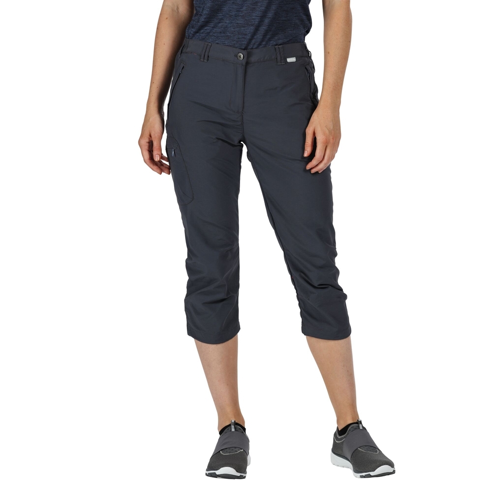 Product image of Regatta Womens Chaska Capri II Light Durable Summer Shorts 14 - Waist 31' (79cm)