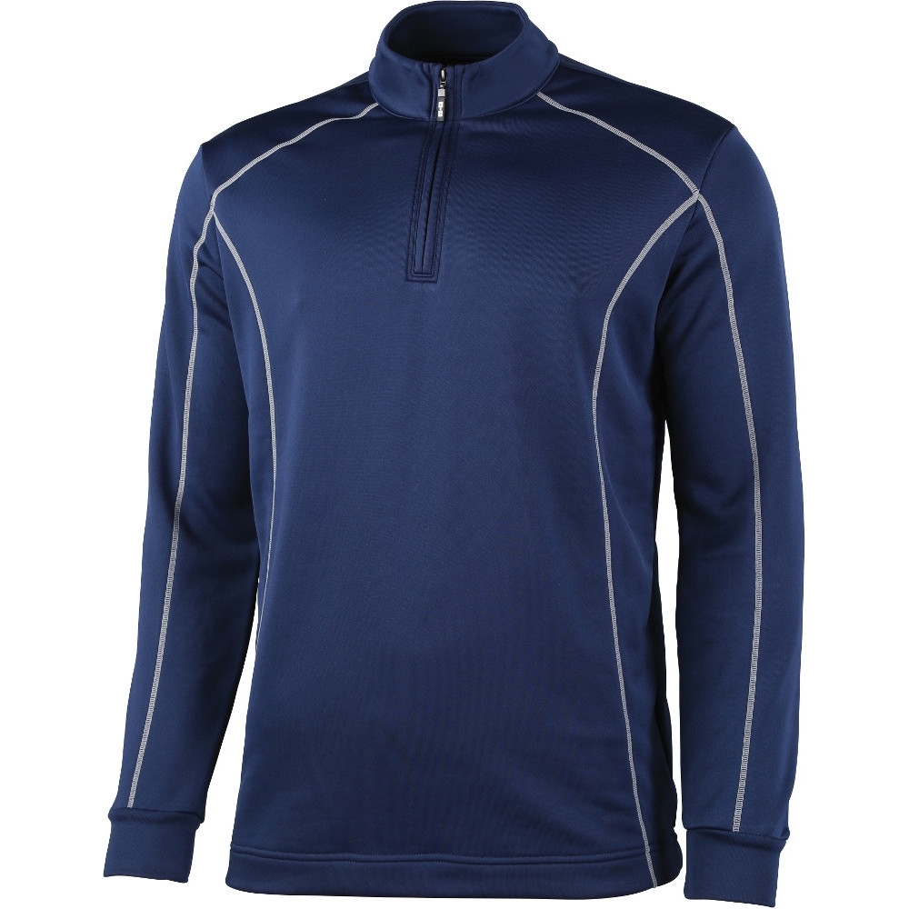 Rhino Mens Seville 1/4 Zip Breathable Mid Layer Running Top 2XL - (Chest 48’)