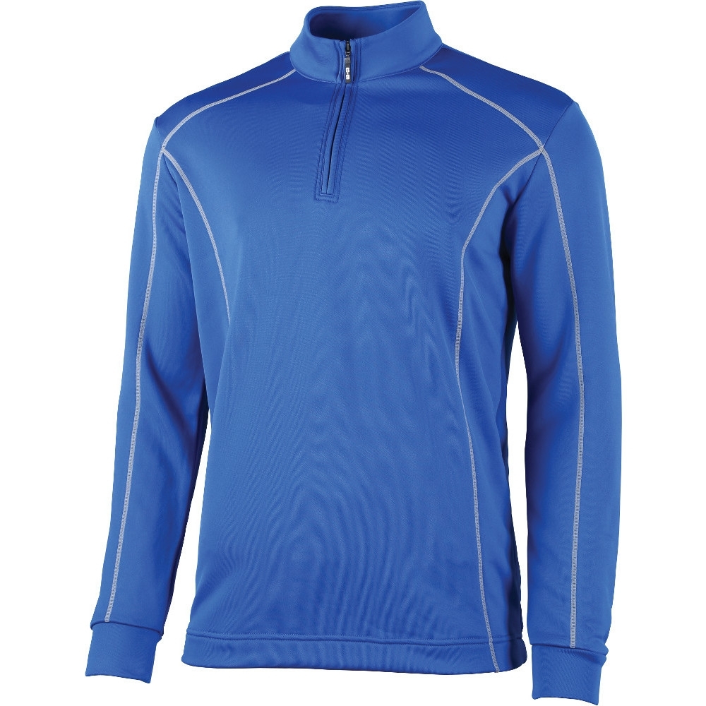 Rhino Mens Seville 1/4 Zip Breathable Mid Layer Running Top 3XL - (Chest 50’)