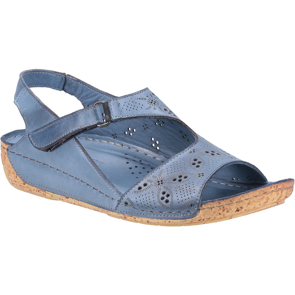 Riva Womens Barcelona Leather Summer Mule Sandals UK Size 5 (EU 38)