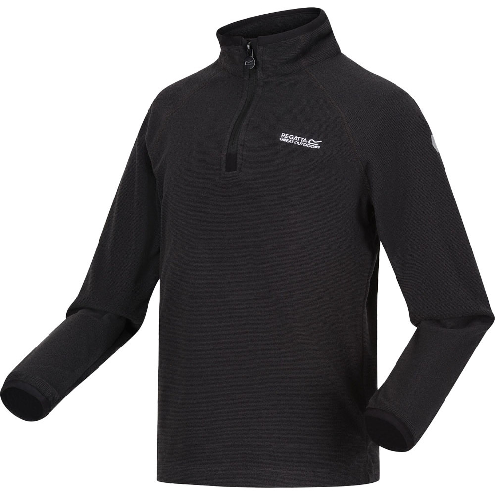 Regatta Boys and Girls Loco Zip Neck Stretch Fit Micro