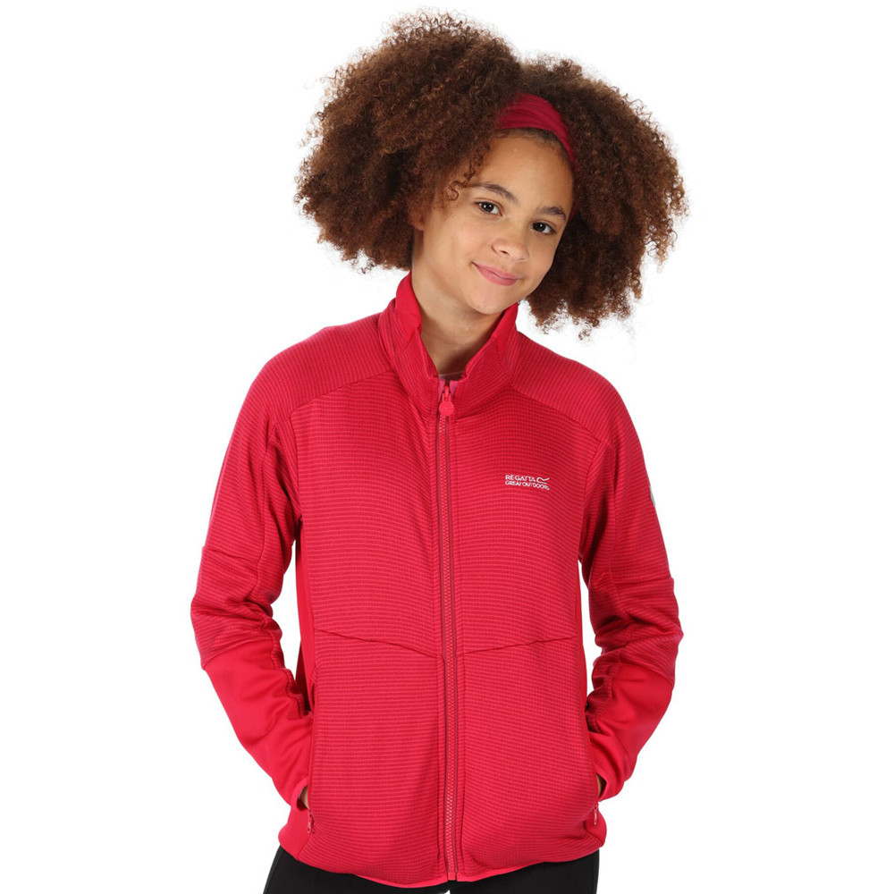 Regatta Girls Highton Winter III Full Zip Fleece Jacket 15-16 Years- Chest 35-36’, (89-92cm)