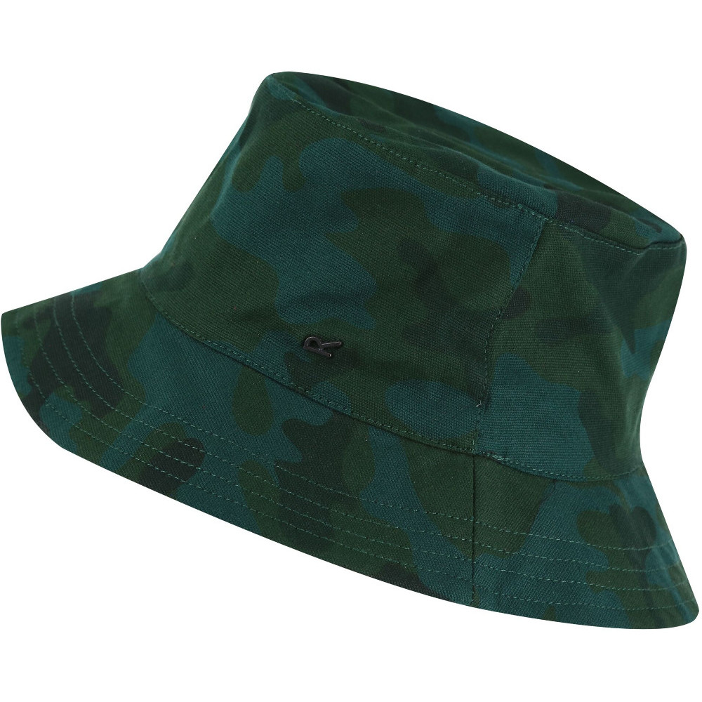 Product image of Regatta Boys & Girls Coolweave Cotton Canvas Crow Summer Sun Hat 11-13 Years - Head Circumference 55cm