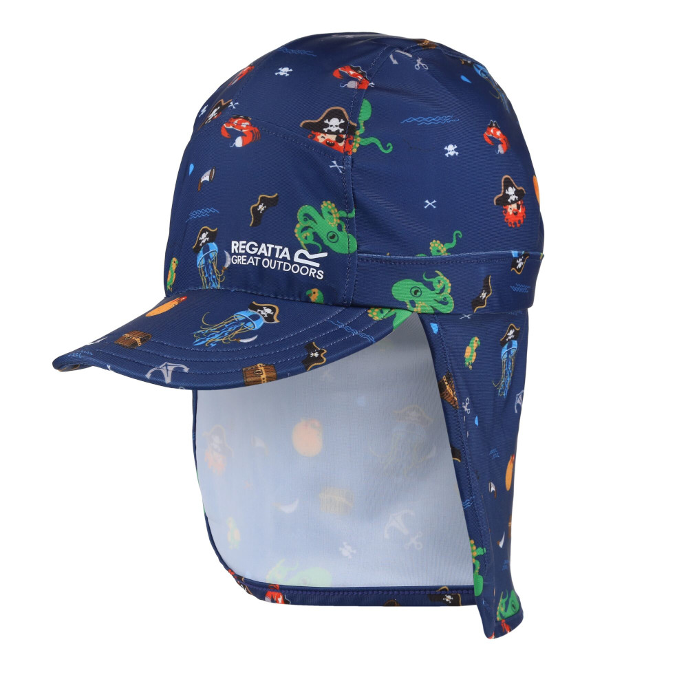Product image of Regatta Boys & Girls UV Neck Protective Sunshade Baseball Cap Hat 4-6 Years