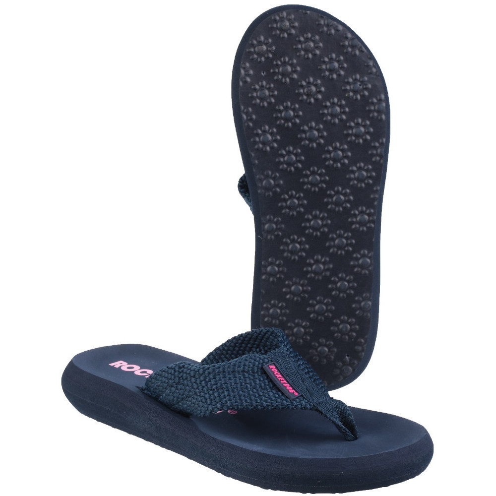 Rocket Dog Womens/Ladies Sunset Slip on Textile Flip Flop Sandals UK Size 3 (EU 36, US 5)