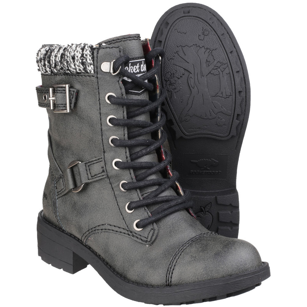 Rocket Dog Womens/Ladies Thunder Lace up Casual Faux Leather Boots UK Size 3 (EU 36, US 5)