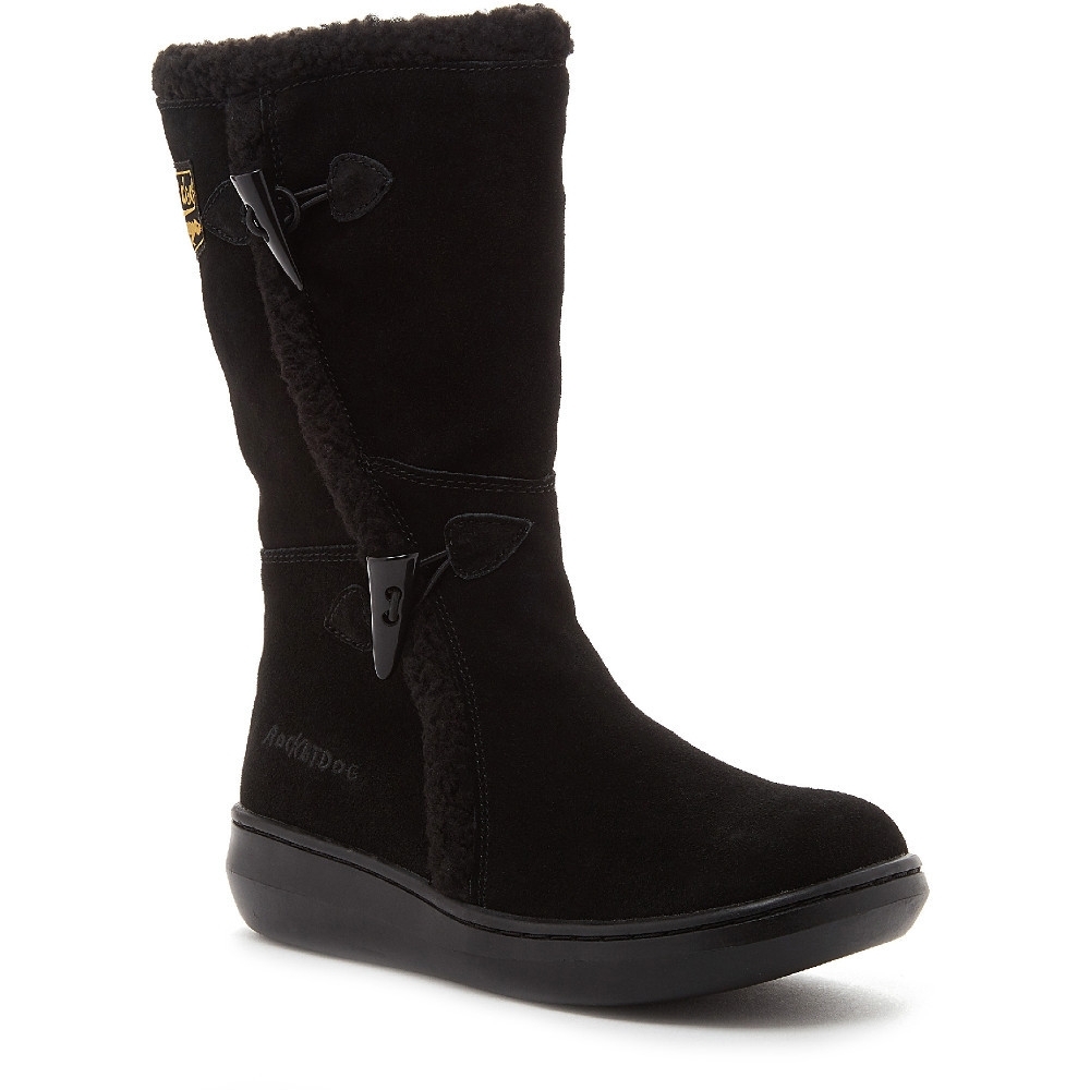 Rocket Dog Womens Slope Mid Calf Warm Lined Winter Boots Outdoor Look