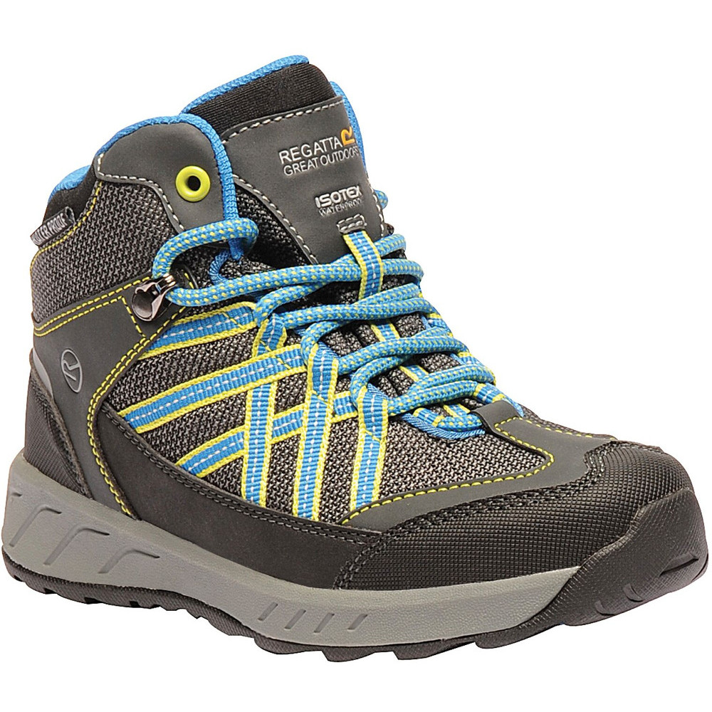 Regatta Boys & Girls Samaris Mid Waterproof Isotex Hiking Boots UK Size 11 (EU 30)