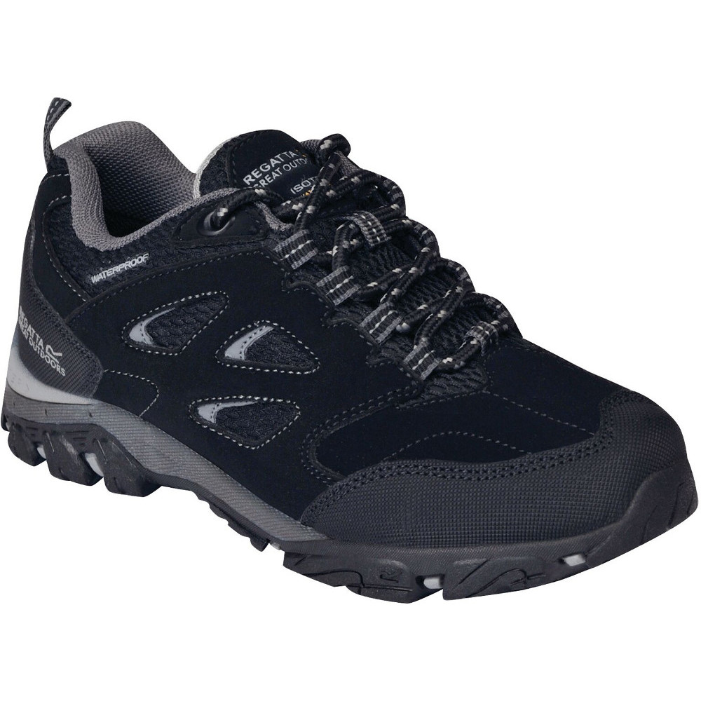 Regatta Boys & Girls Holcombe Low Isotex Waterproof Walking Shoes UK Size 3 (EU 36)