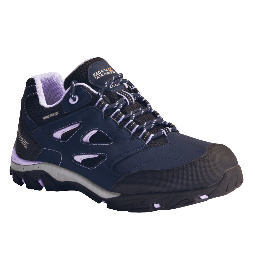 Regatta Boys & Girls Holcombe Low Isotex Waterproof Walking Shoes UK Size 10 (EU 29)