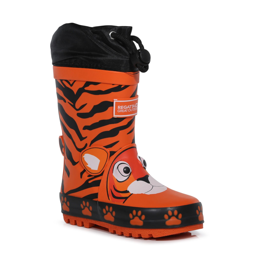 Regatta Boys Mudplay Durable Stabilising Wellington Boots UK Size 2 (EU 34)