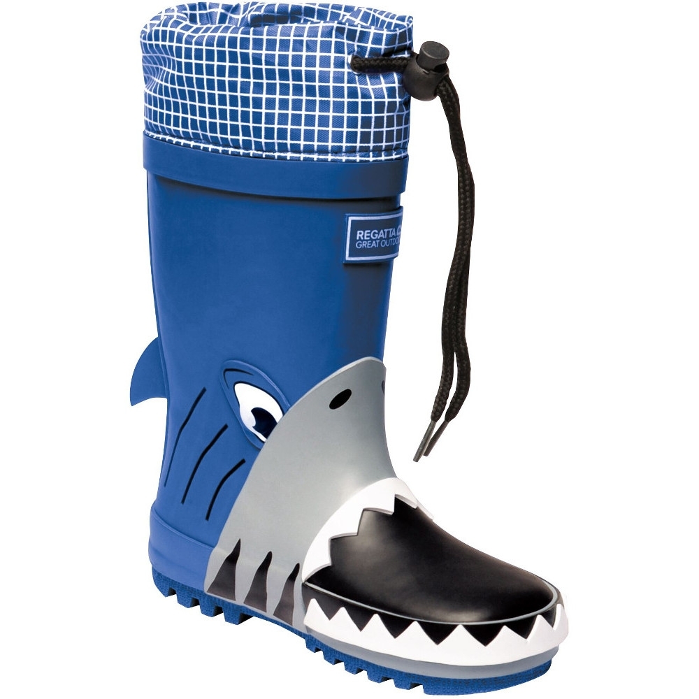 Regatta Boys Mudplay Durable Stabilising Wellington Boots UK Size 2 (EU 34)