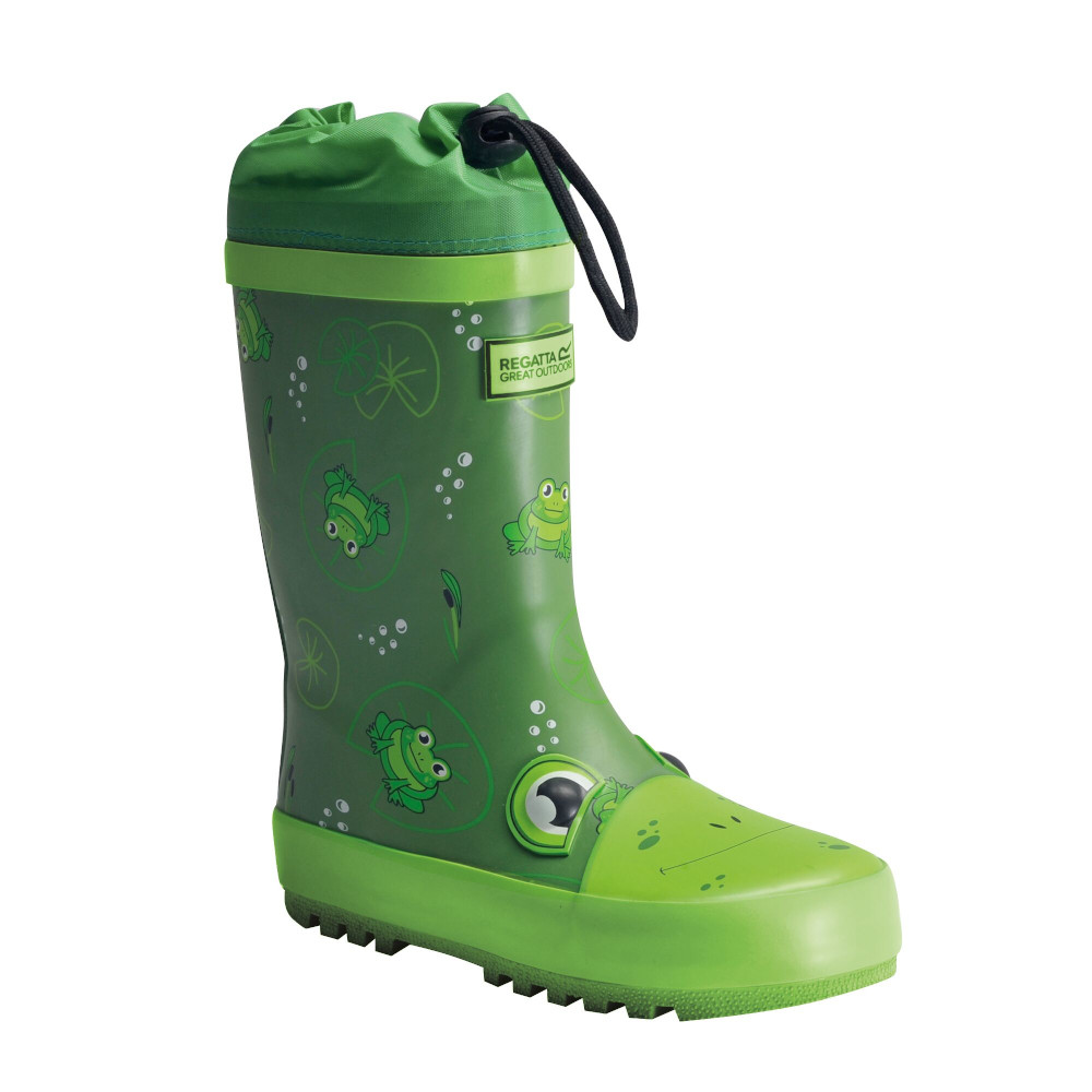 Regatta Boys Mudplay Durable Stabilising Wellington Boots UK Size 2 (EU 34)