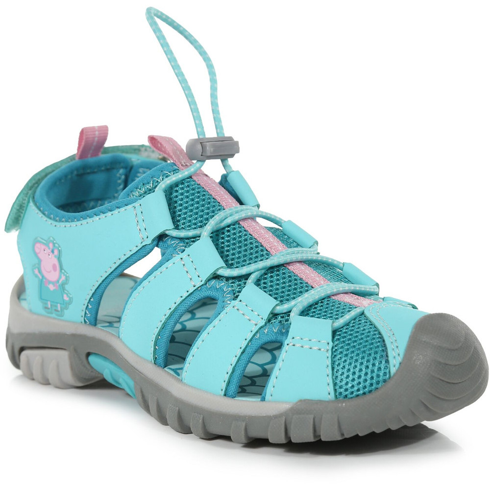Regatta Girls Peppa Breathable Lightweight Walking Sandals UK Size 11 (EU 30)