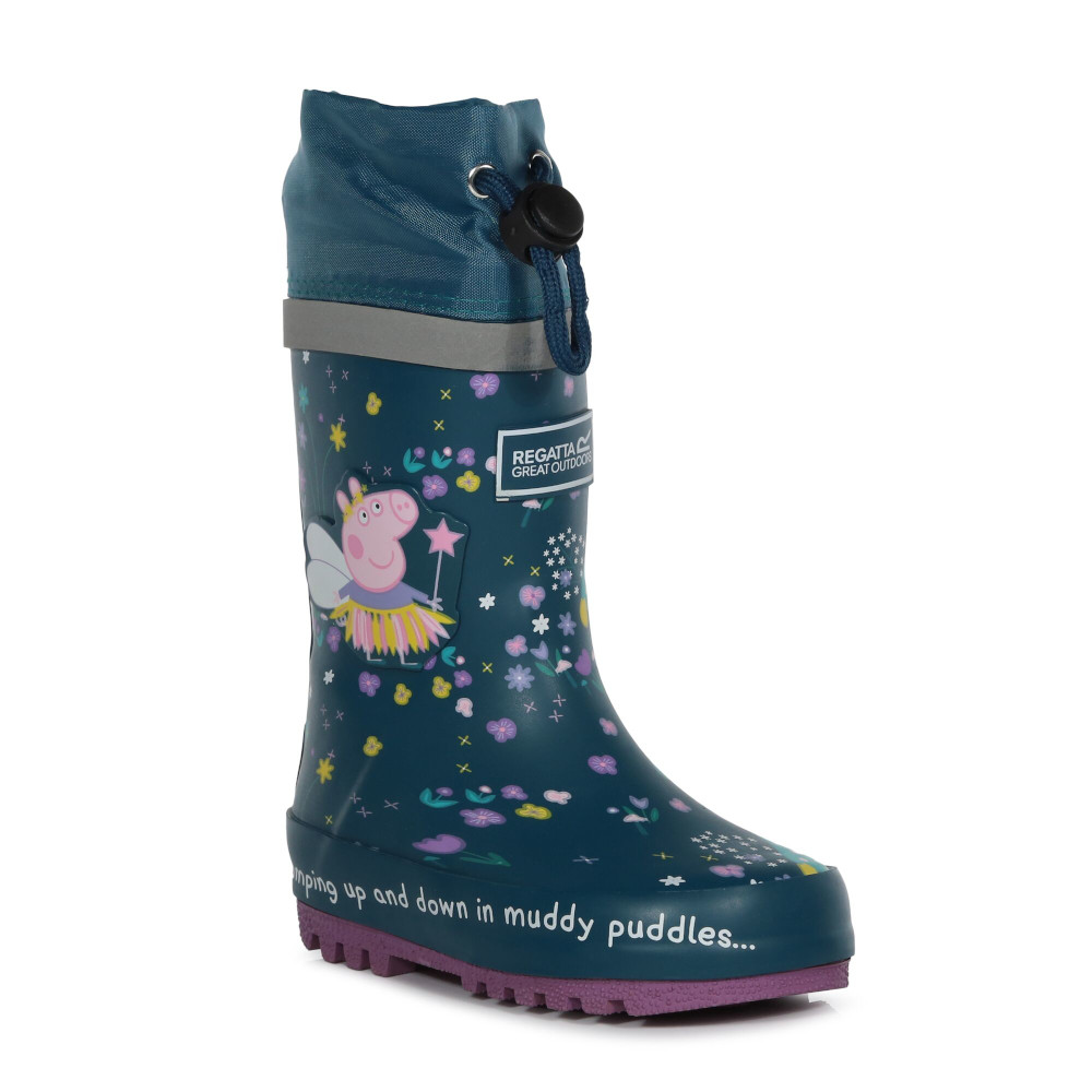 Regatta Boys & Girls Peppa Splash Wellington Boots UK Size 4 (EU 21)