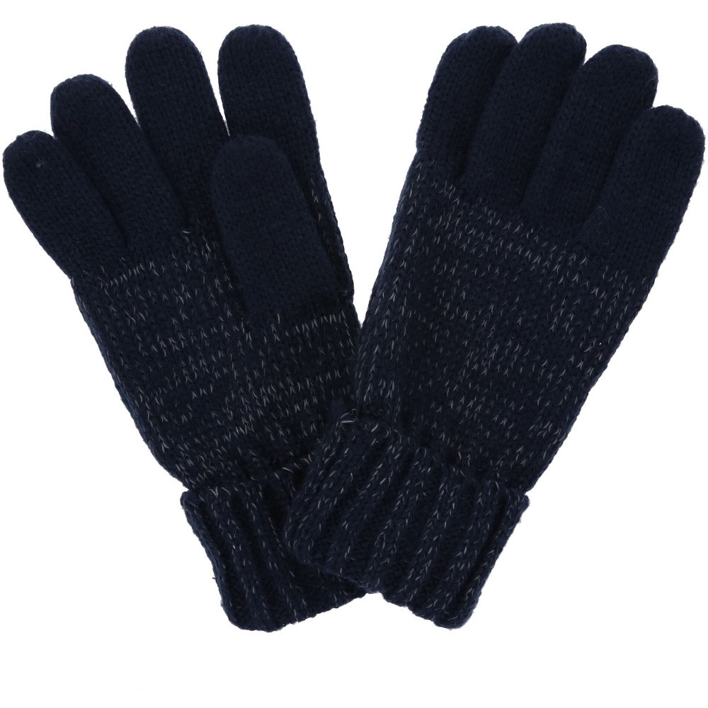 Product image of Regatta Boys Luminosity Acrylic Knit Reflective Gloves 7-10 Years