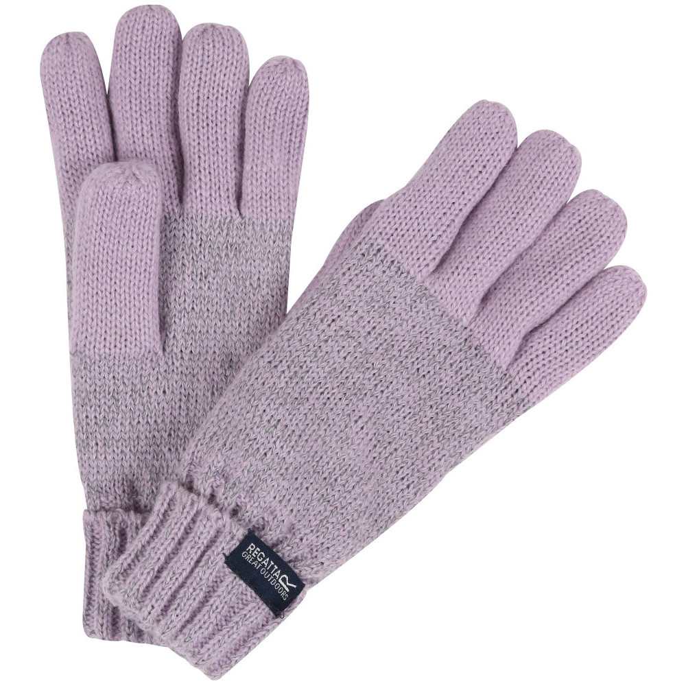 Product image of Regatta Boys Luminosity Acrylic Knit Reflective Gloves 7-10 Years