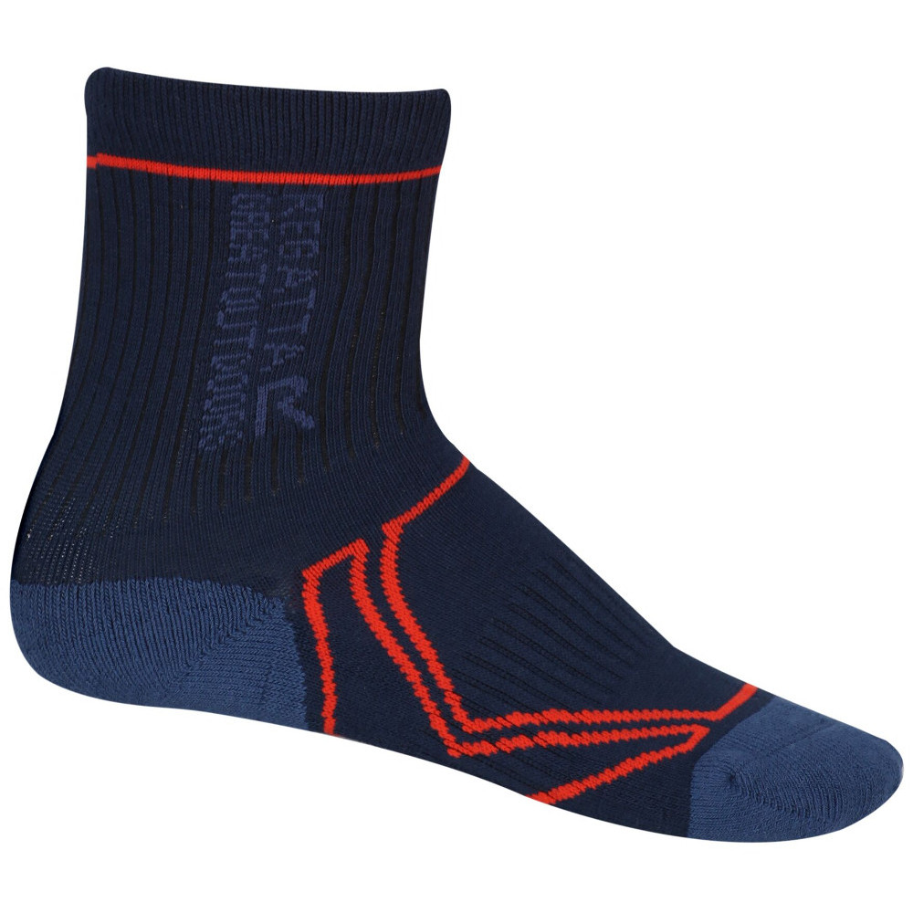 Product image of Regatta Boys & Girls 2 Season Coolmax Quick Dry Hiking Socks UK Size- 13-2