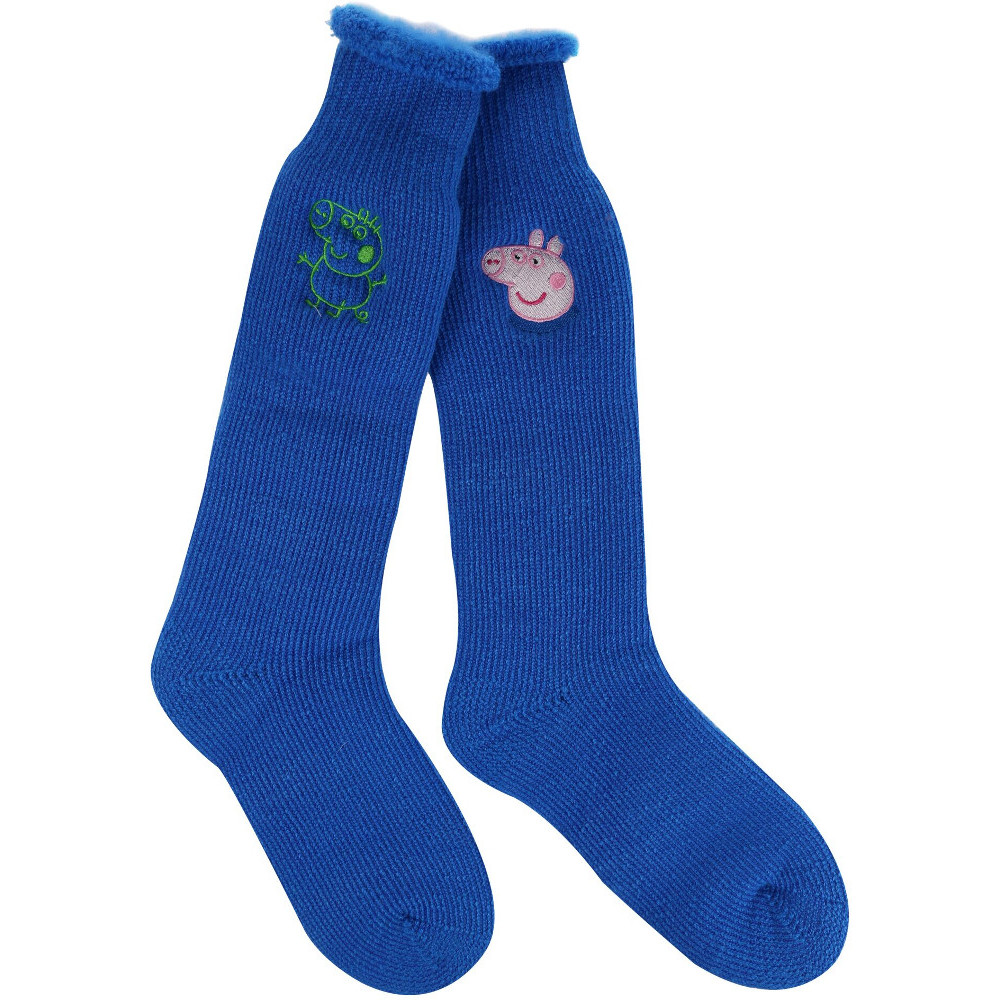 Product image of Regatta Boys 2 Pack Longer Length Welly Socks UK Size 13-2