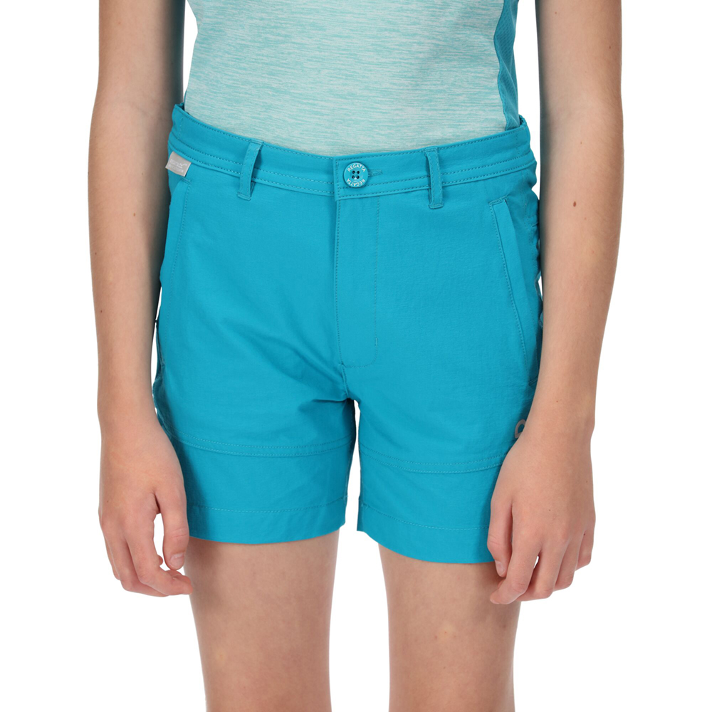 Regatta Girls Highton Active Stretch Water Repellent Shorts 9-10 Years - Waist 61-64cm (Height 135-140cm)