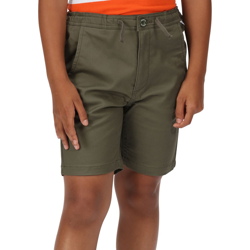 Product image of Regatta Boys Alber Sustainable Cotton Summer Shorts 11-12 Years - Waist 65-67cm (Height 146-152cm)