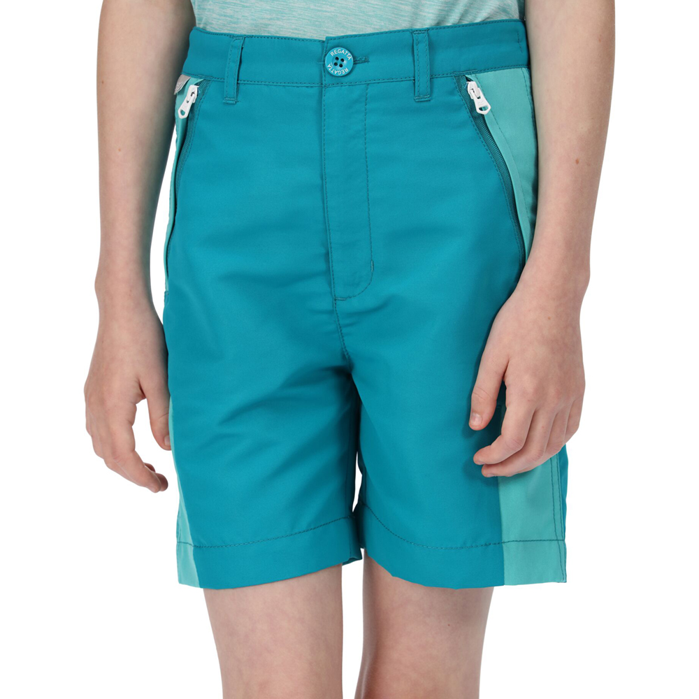 Regatta Boys Sorcer Mountain II Quick Drying Summer Shorts 14/15 Years - Waist 73-76cm (Height 164-170cm)