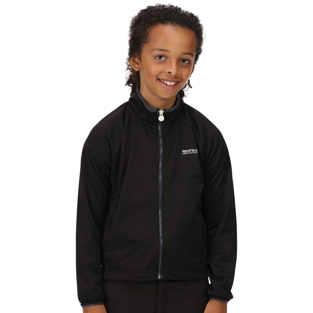 Regatta Boys Highton Reflective Stretchy Softshell Jacket 7-8 Years - Chest 63-67cm (Height 122-128cm)