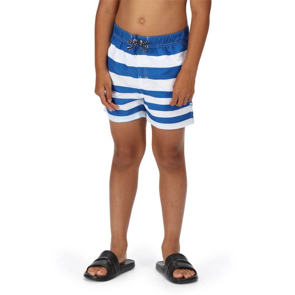 Product image of Regatta Boys Skander II Camoflauge Quick Dry Swim Shorts 13 Years - Waist 67-68cm (Height 153-158cm)