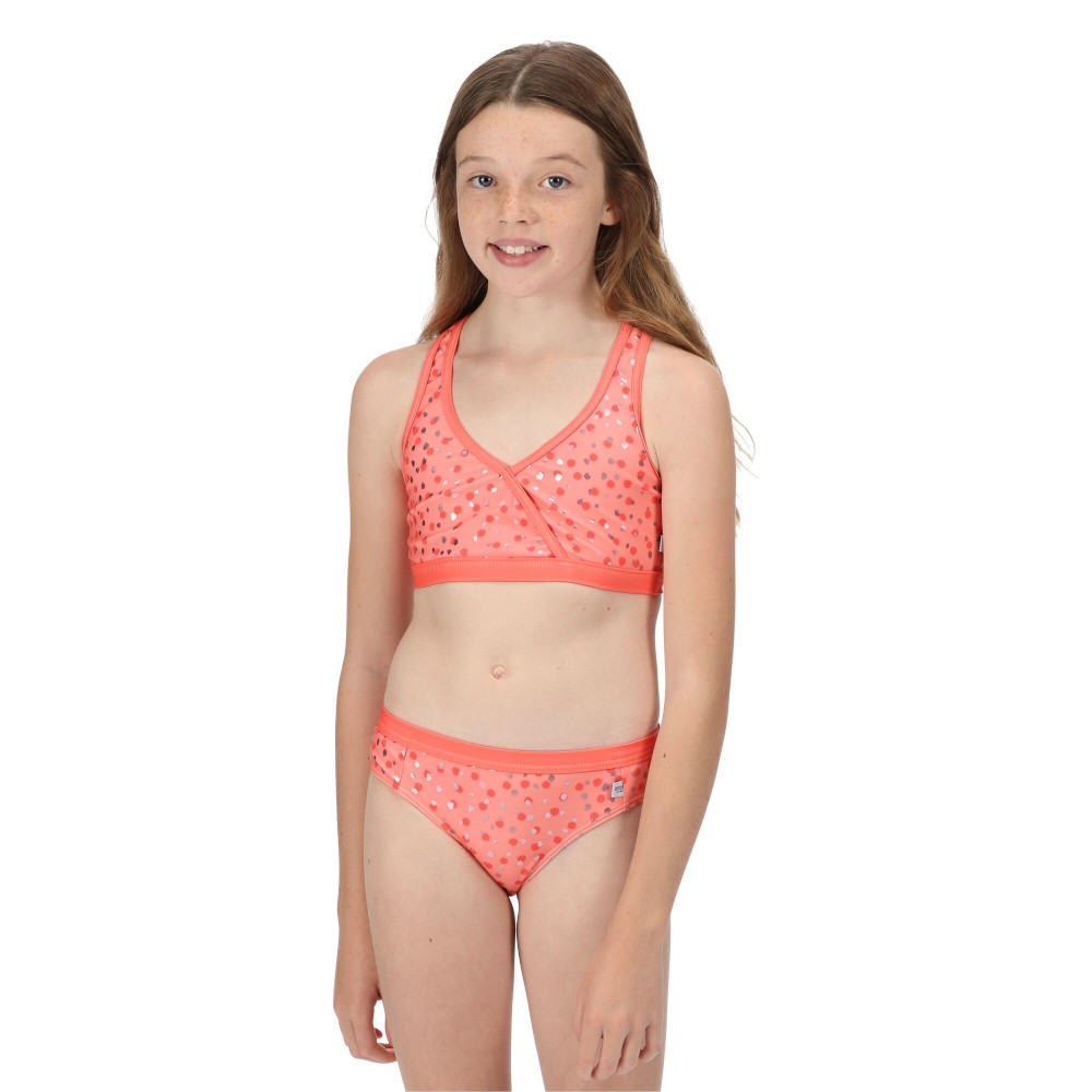 Regatta Girls Hosanna UV Protect Swim Bikini Brief Bottoms 9-10 Years - Waist 61-64cm (Height 135-140cm)