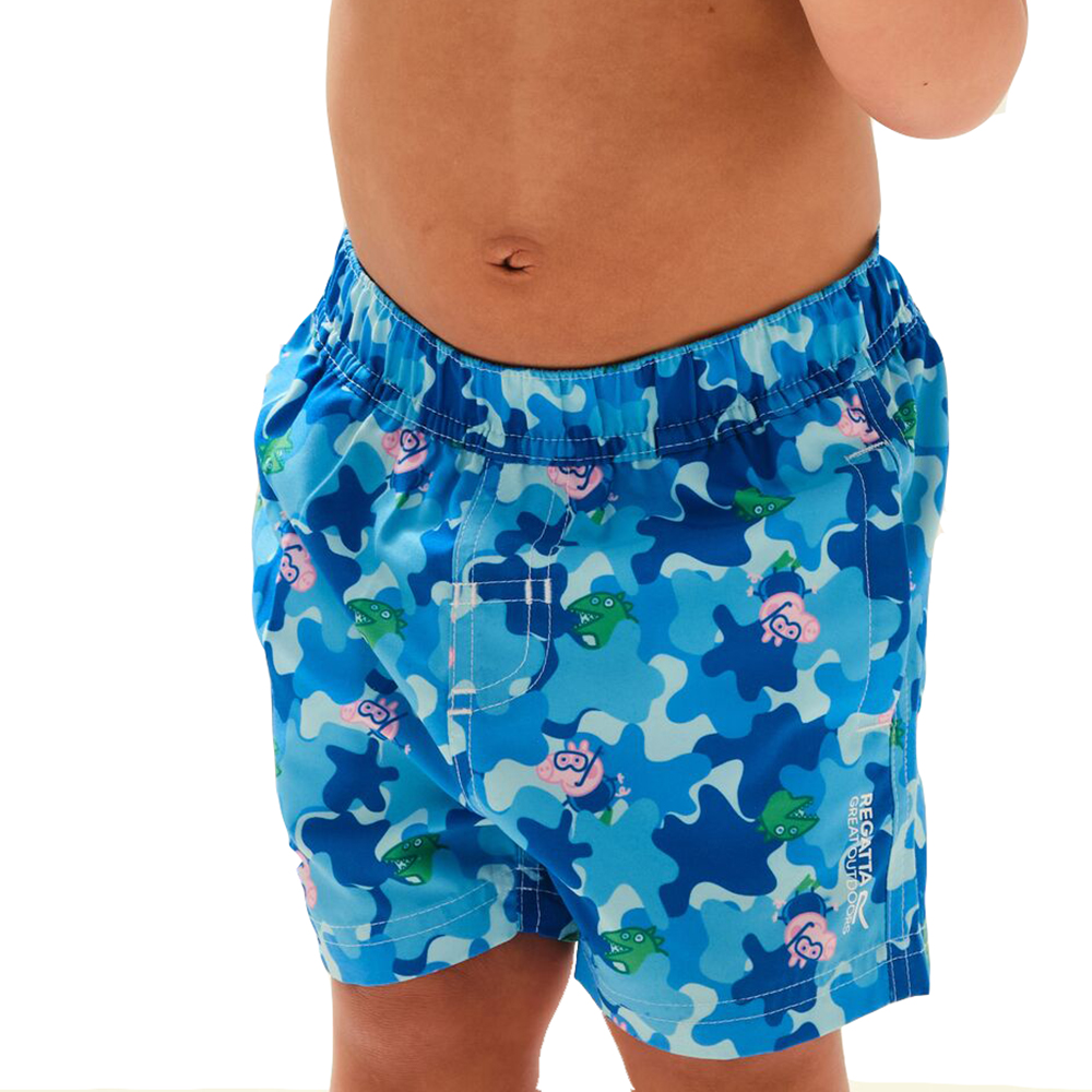 Product image of Regatta Boys Peppa Splash Quick Drying Swimming Shorts 60-72 Months (110-116cm)
