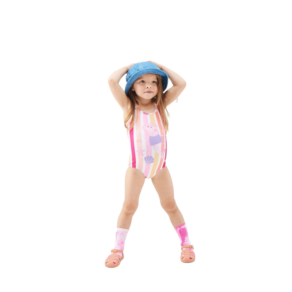 Regatta Girls Peppa Pig Splash Suit II Swimming Costume 36-48 Months (98-104cm)