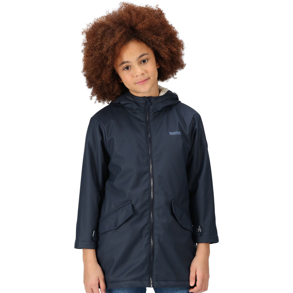 Regatta Girls Brynlee Long Insulated Water Repellent Coat 5-6 Years - Chest 59-61cm (Height 110-116cm)
